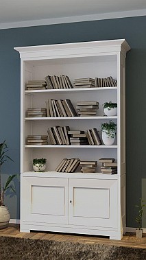 Libreria Biedermeier a giorno