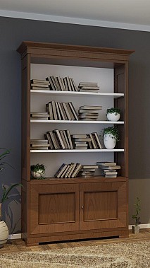 Libreria Biedermeier a giorno