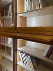 Libreria in legno ante scorrevoli Biedermeier