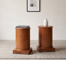 Coppia Colonna Biedermeier